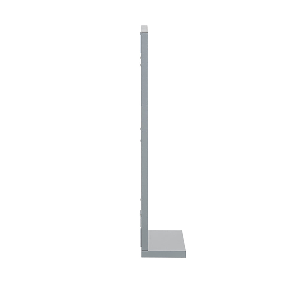 SoBuy Badeværelsesspejl med hylder FRG129-SG Grey Mirror