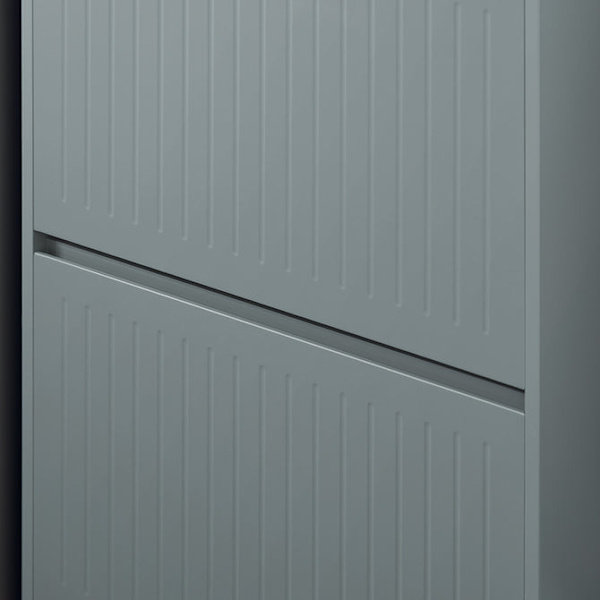 SoBuy Smalt skoskåp Skohylla Skoställ Hylla FSR165-H-HG Grey 61*26*120cm