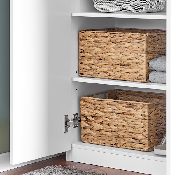 SoBuy Garderobeskab Entrégarderobe Tøjskab KSB01-W 61*30*192cm
