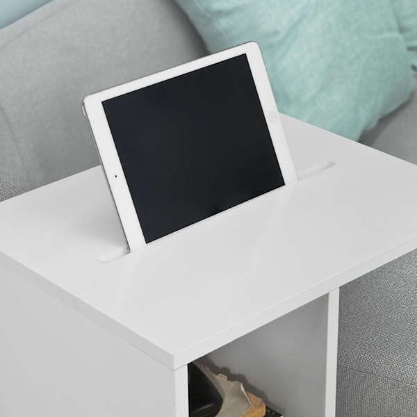 SoBuy Soffbord Vardagsrumsbord Laptopbord,Förvaringsbord FBT48-W
