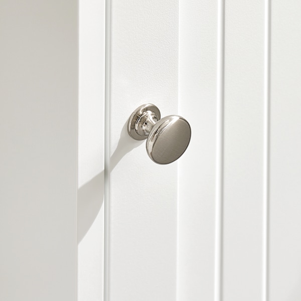 SoBuy WC-paperiteline WC-hylly Kylpyhuonekaappi BZR189-W White 50*21*86cm