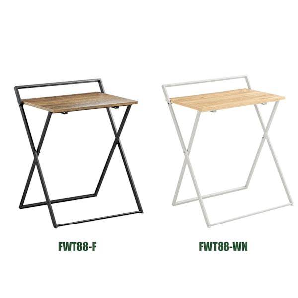 SoBuy Skrivebord Computerbord Foldebord lille spisebord FWT88-F Black