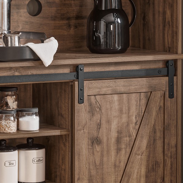 SoBuy Sideboard Bufféskåp Köksskåp Skänk för kök FSB83-N