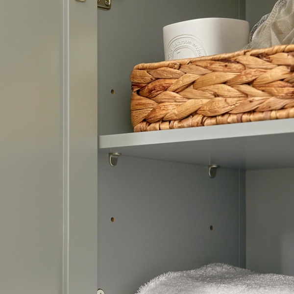 SoBuy Högskåp Högstomme m hyllplan Badrumsmöbler BZR68-HG High cabinet