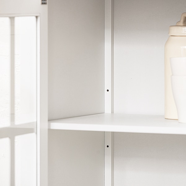 SoBuy Keittiösaareke Keittiökaapi pyörillä FKW98-WN White
