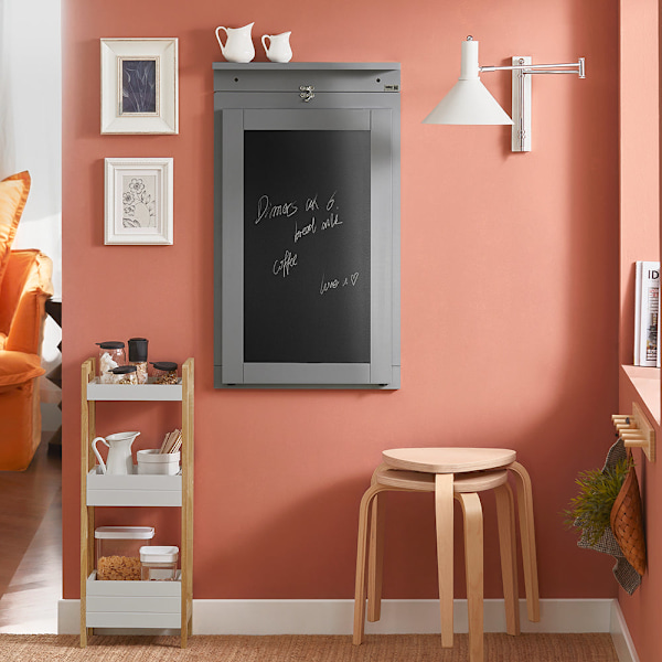 SoBuy Fällbart väggbord klaffbord Väggbord FWT20-HG GREY