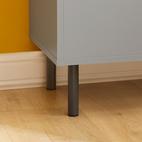 SoBuy Konsolbord Vitrineskab Sidebord FSB82-HG Grey