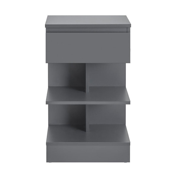 SoBuy Yöpöytä Lipasto Sohvapöytä SivupöytäMatala kaappi FBT49-HG Grey
