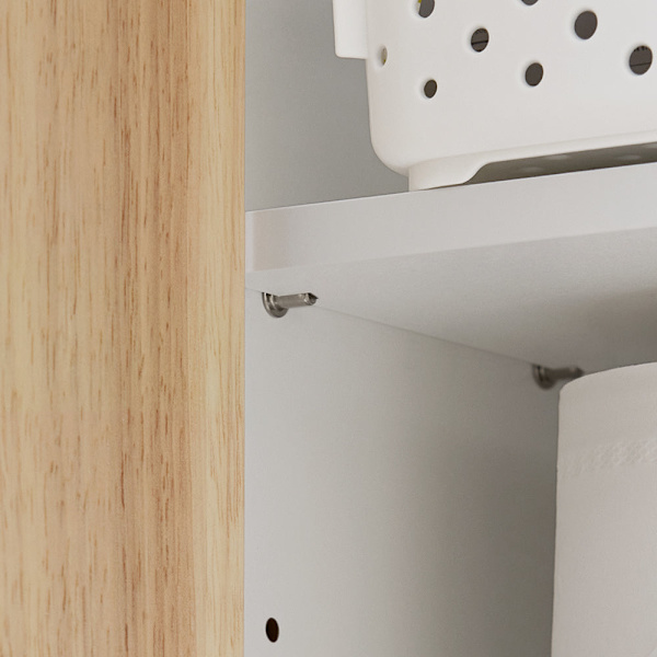 SoBuy Väggskåp med 2 dörrar Badrumsskåp BZR144-WN Wall cabinet