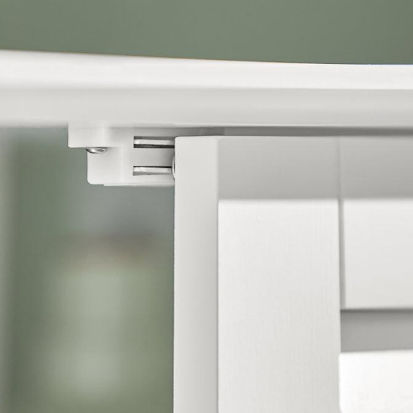 SoBuy Badeværelsesskab, underskab til vask, hvid FRG237-W White Sink cabinet(on wall)