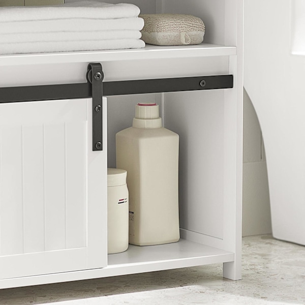 SoBuy Allaskaappi ovea Kylpyhuoneen kalusteet valkoinen BZR61-W Sink cabinet(on wall)