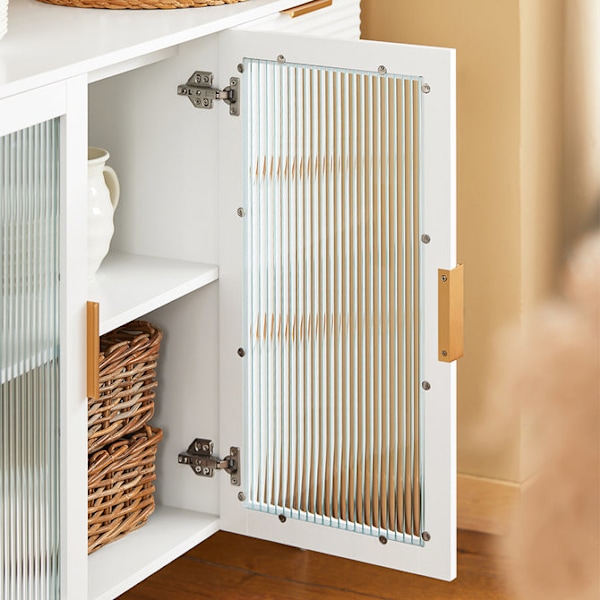 SoBuy Köksskåp Sideboard Vinskåp Skänk FSB86-W