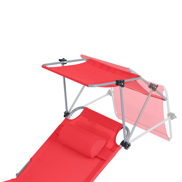 SoBuy solstol, gungstol, hopfällbar strandstol OGS48-R