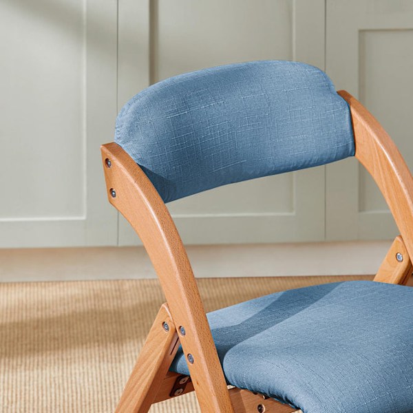 SoBuy Klappstol Skrivbordsstol FST92-BL Blue