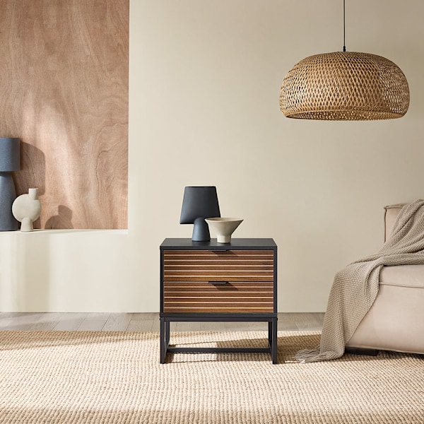SoBuy Sengebord Sofabord Sidebord Endebord FBT156-BR
