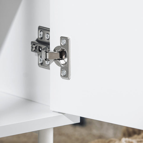 SoBuy Sengebord Sidebord Sofabord FBT124-W