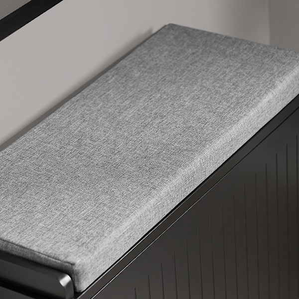 SoBuy Säilytyspenkki  Kenkähylly Kenkäkaappi Penkki FSR98-SCH Black 62*25*46cm