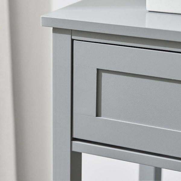 SoBuy Sidebord Endebord Sofabord Sengebord FBT46-HG Grey