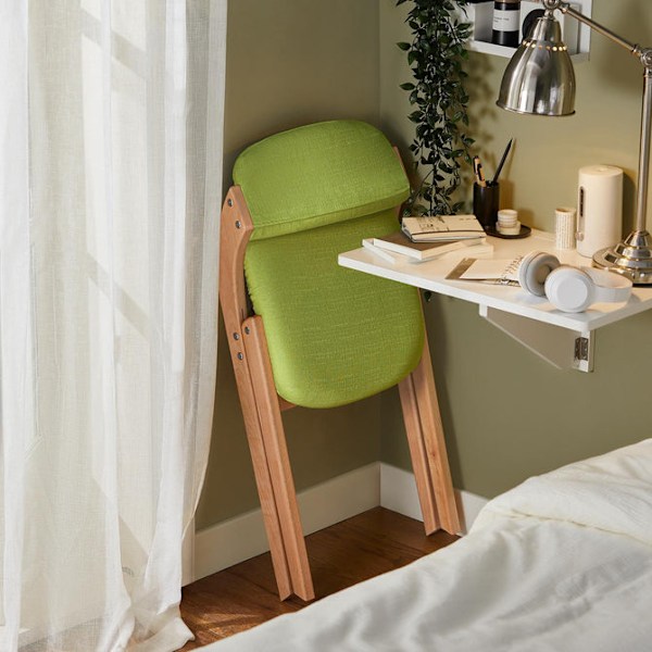SoBuy Klappstol Skrivbordsstol FST92-GR Green