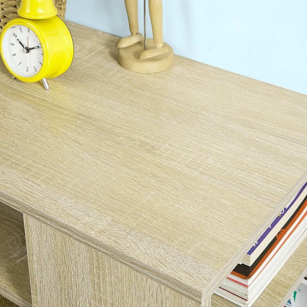 SoBuy Pyörällinen säilytyskaluste Kaappi pyörillä FBT34-N Wood