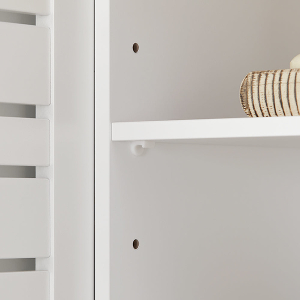 SoBuy Hjørneunderskab Underskab Badeværelsesskab BZR40-W Sink cabinet(on wall)