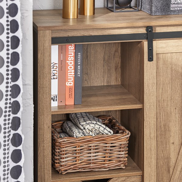 SoBuy Kenkäkaappi Kulmakaappi Lipastot ja vitriinit FSB59-BR Wood Cabinet with 1 door