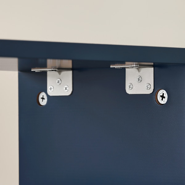 SoBuy, Vaskeskab, Toiletrulle-skab, smalt badeværelsesskab, BZR195-B