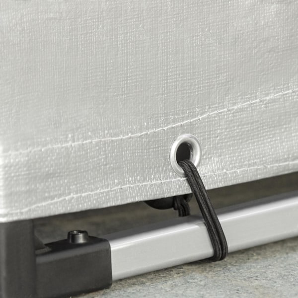 SoBuy Pyöräteline Teltta Autotalli 2-3 polkupyörää KLS11-L 159 x 219 x 165 cm