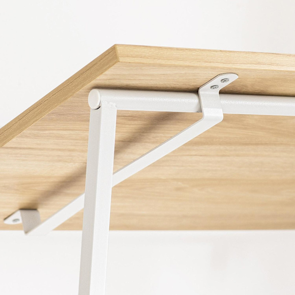 SoBuy Skrivebord Computerbord Foldebord lille spisebord FWT88-WN White
