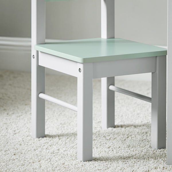 SoBuy Børnebordsæt med opbevaring KMB88-HG 60*60*48cm