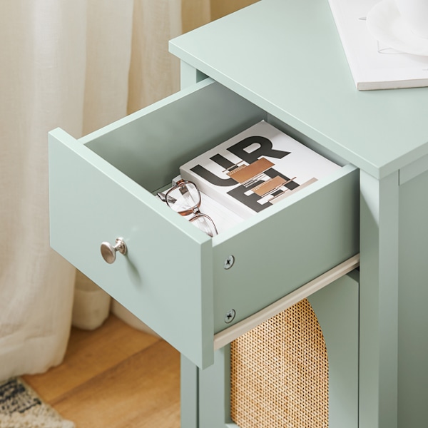 SoBuy Sengebord Sofabord Sidebord Endebord FBT159-GR Nightstand