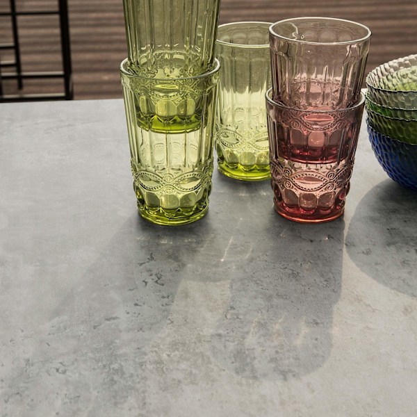 SoBuy Baaripöytä ja 4 jakkaraa, Ruokailuryhmä, OGT11-HG Grey Table with 4 stools