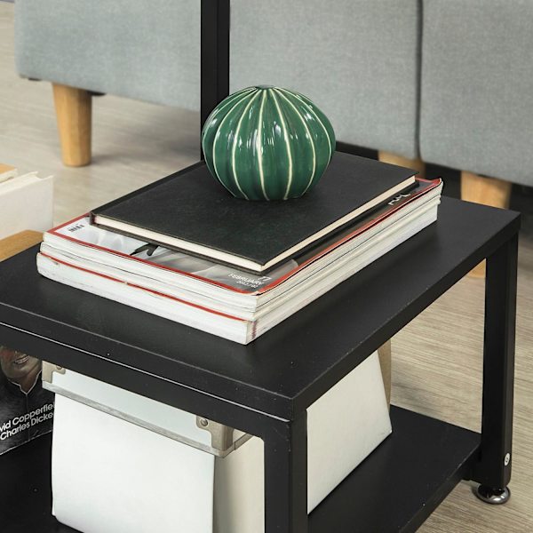 SoBuy,Soffbord,Sidobord,Avlastningsbord,Cafébord,FBT65-SCH