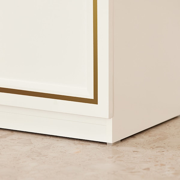 SoBuy Högskåp med tvättkorg Förvaringsmöbel badrum BZR87-W High cabinet