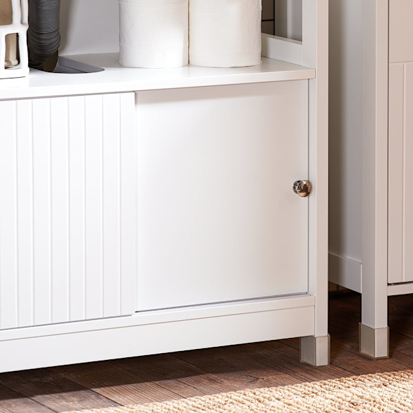 SoBuy Tvättställsskåp Underskåp Tvättställsunderskåp BZR185-W Under sink cabinet