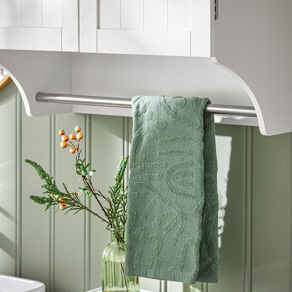SoBuy kylpyhuone kaappi Seinäkaappiin pyyhetelineellä BZR84-W white Wall cabinet with 2 doors