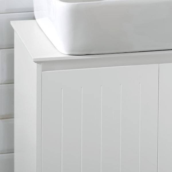 SoBuy Allaskaappi Allaskaluste Kylpyhuone kaappi 2 ovea BZR108-W Sink cabinet(on wall)