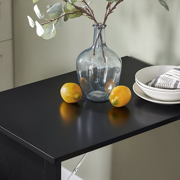 SoBuy Fällbart väggbord klaffbord Väggbord FWT20-SCH BLACK