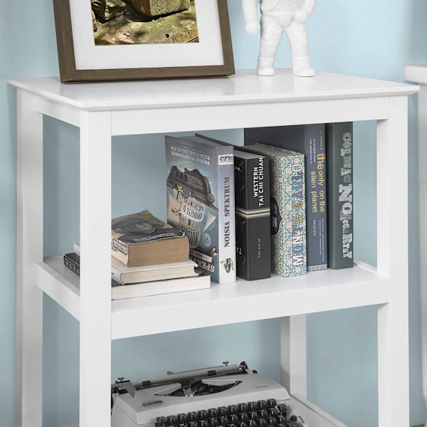 SoBuy, Avlastningsbord, Soffbord, Hallmöbler, FSB18-W White W60 x D40 x H80cm