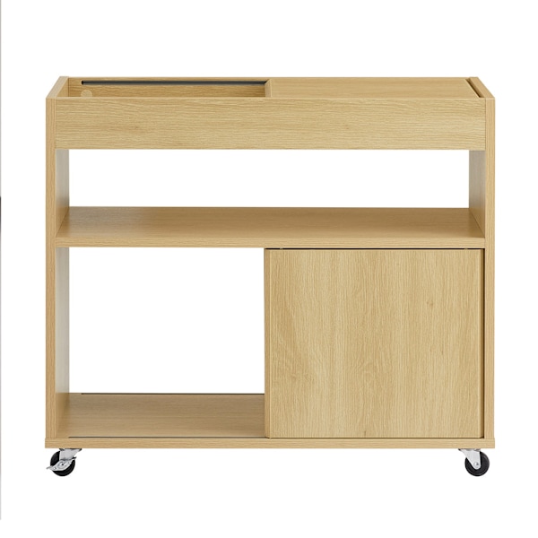 SoBuy Sengebord Sofabord Mobilt sidebord Endebord FBT152-N