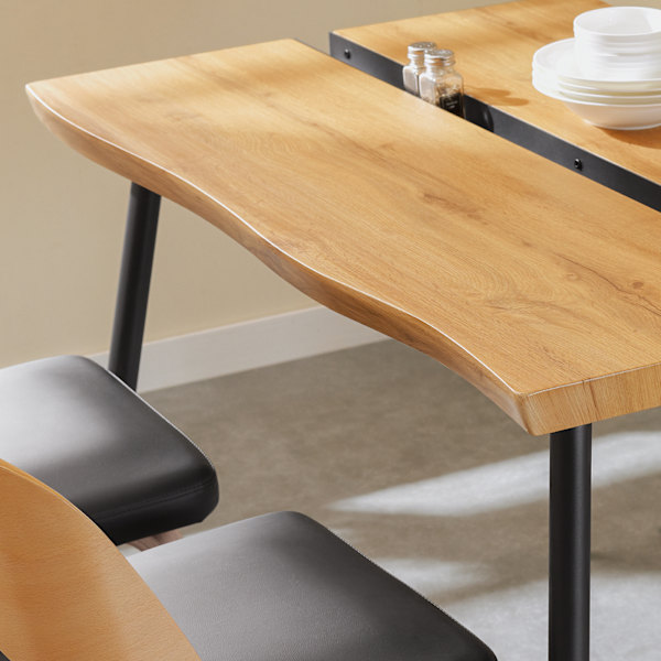 SoBuy, vægklapbord, Køkkenhalvø, Køkkenbord, FWT110-N