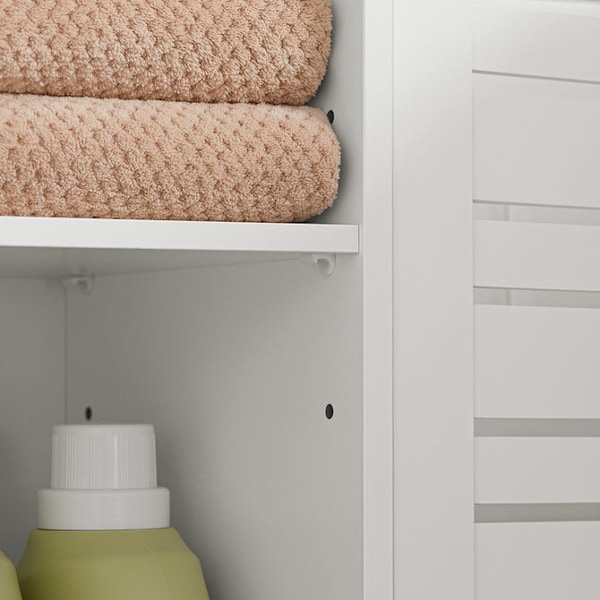 SoBuy vitriiniovella Kulmahylly Kulmakaappi 2 ovea BZR44-W High cabinet (2 doors)