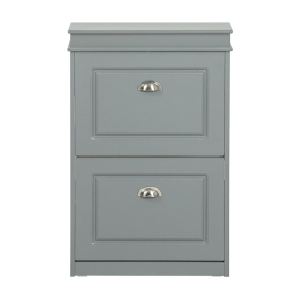 SoBuy Skoskab med vippefunktion Skoholder FSR78-HG Gray L54*B24*H83cm