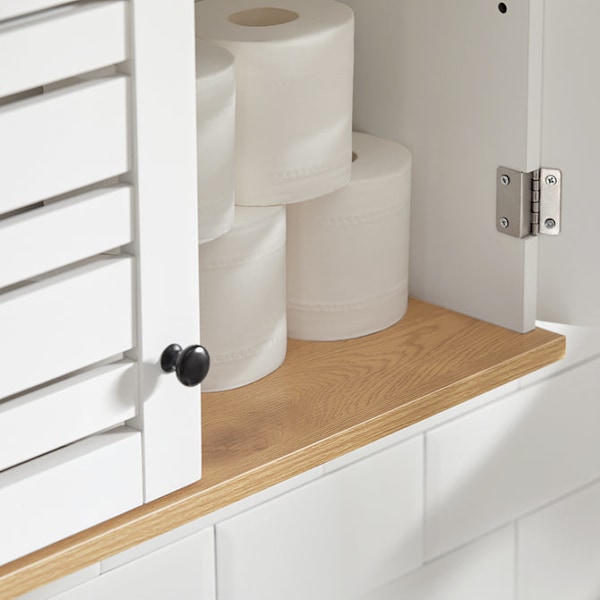 SoBuy Väggskåp med 2 dörrar Överskåp BZR42-W Wall cabinet
