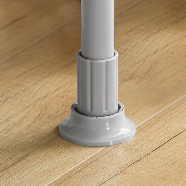 SoBuy Teleskopisk garderobssystem Teleskopstång FRG109-HG Grey Length 75-122cm