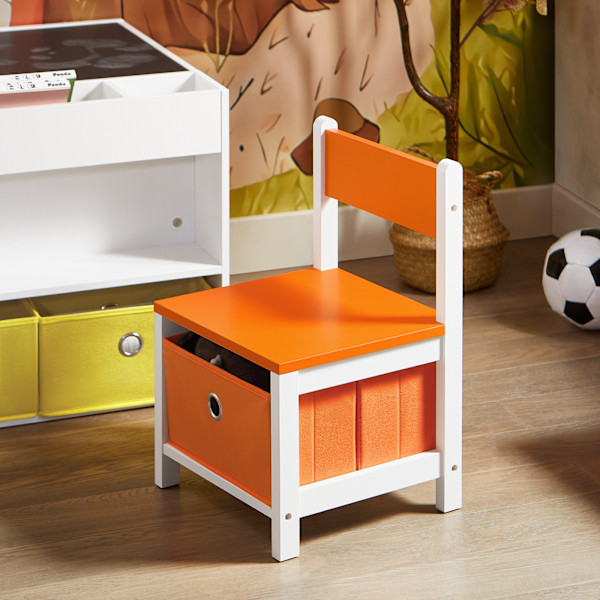 SoBuy 2-osainen Lasten pöytä ja tuolisarja KMB75-K-W Table:60*60*50cm
