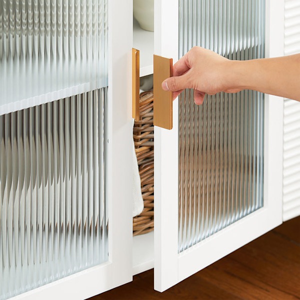 SoBuy Köksskåp Sideboard Vinskåp Skänk FSB86-W