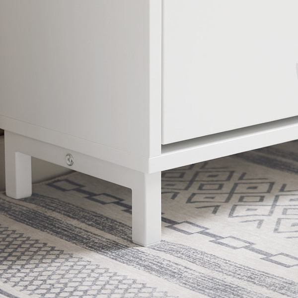 SoBuy Skobänk Salt skoskåp Skohylla FSR151-K-W