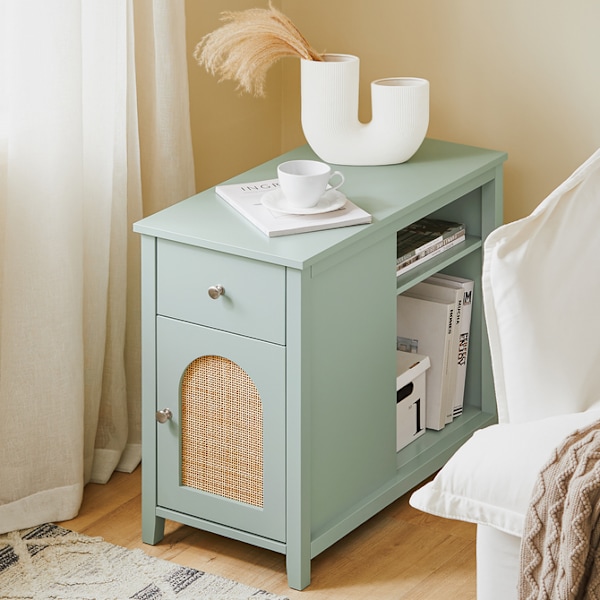 SoBuy Sengebord Sofabord Sidebord Endebord FBT159-GR Nightstand