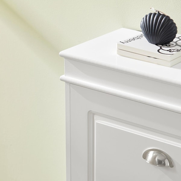 SoBuy Skoskab med vippefunktion Skoholder FSR94-W White L53*B24*H117cm